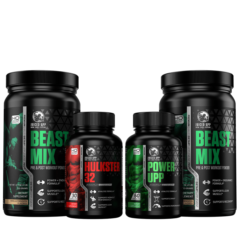 GROW STACK - Juiced Upp - 100% Natural Fitness and Wellbeing Supplements