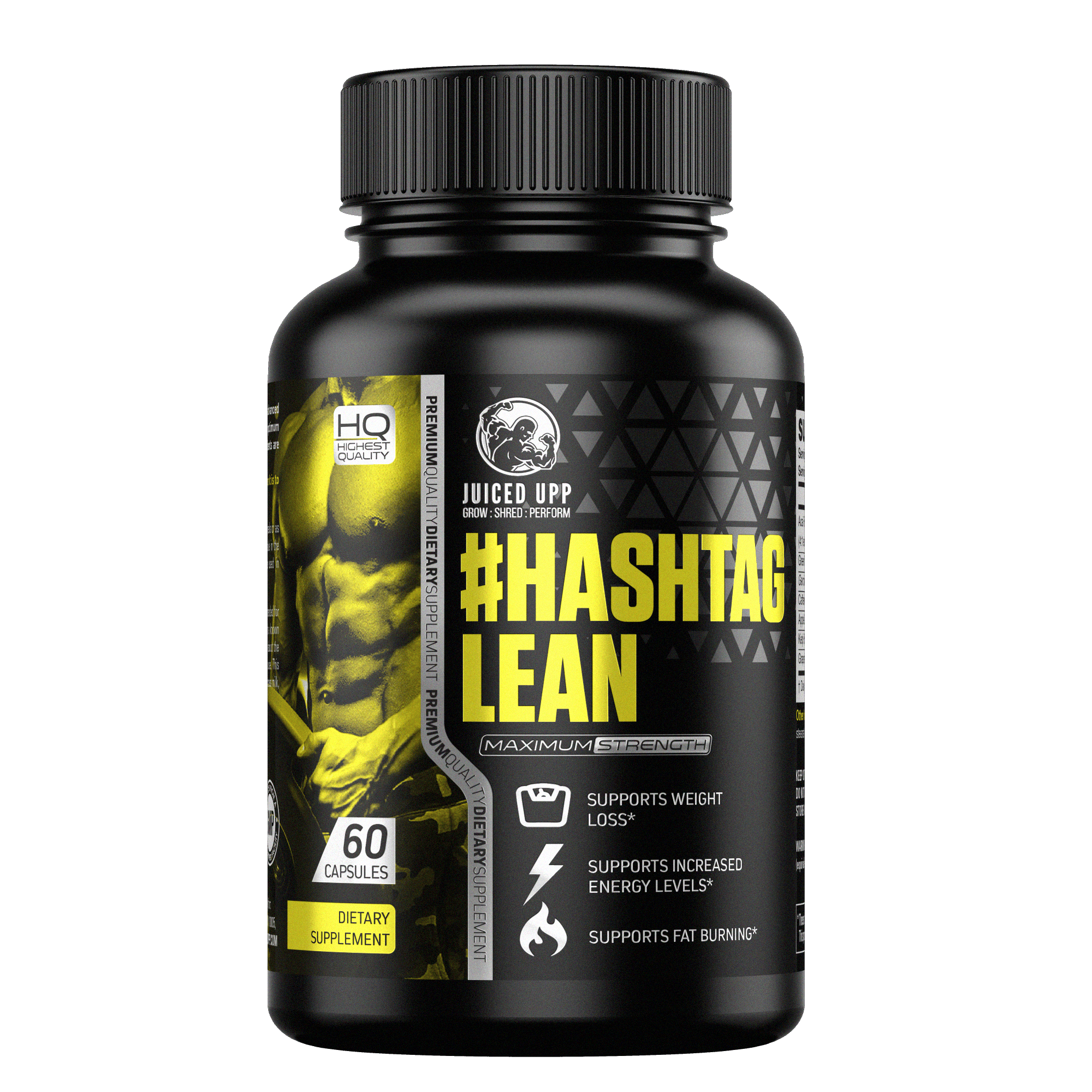 HASHTAG LEAN - Juiced Upp - 100% Natural Fitness and Wellbeing Supplements