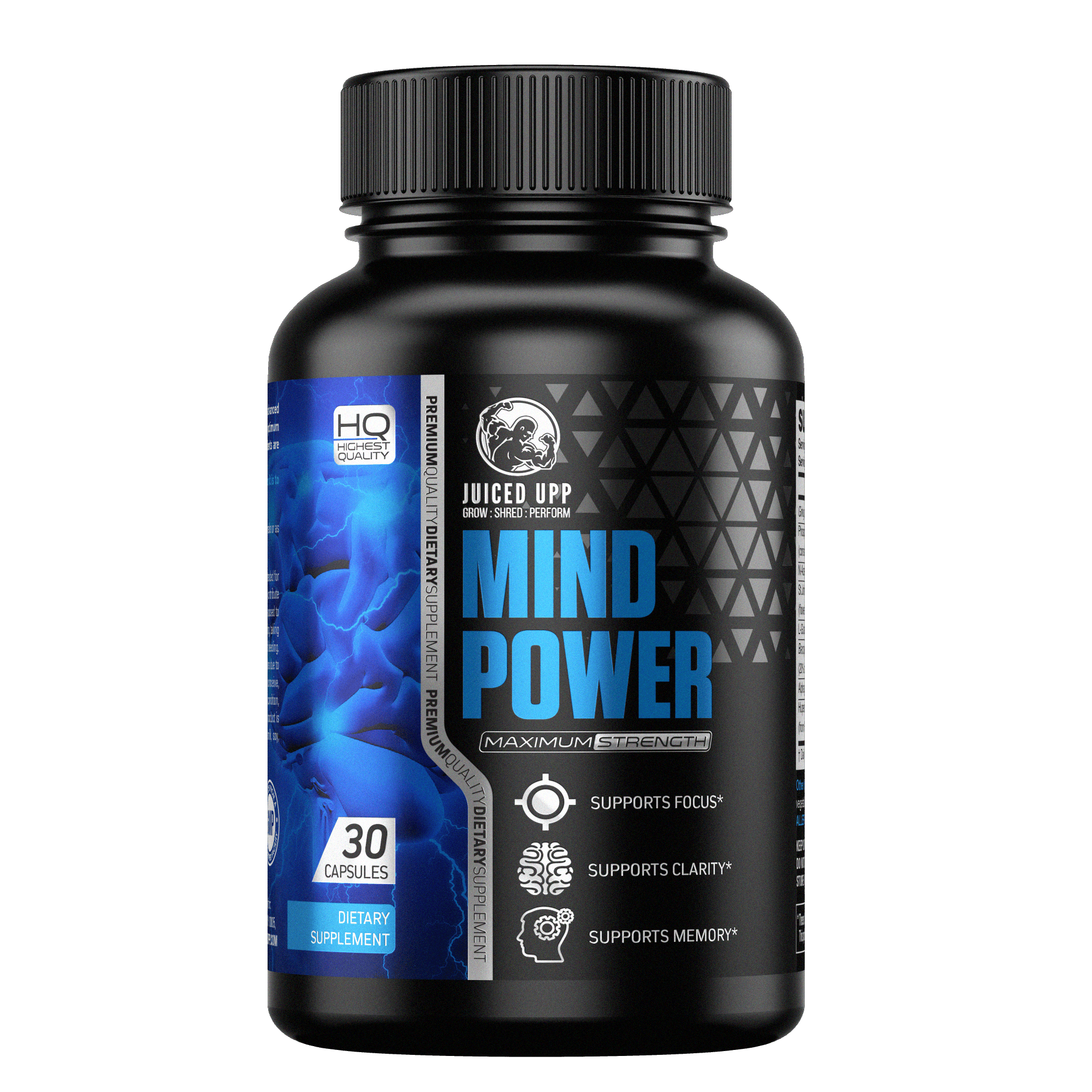 MIND POWER - Juiced Upp - 100% Natural Fitness and Wellbeing Supplements