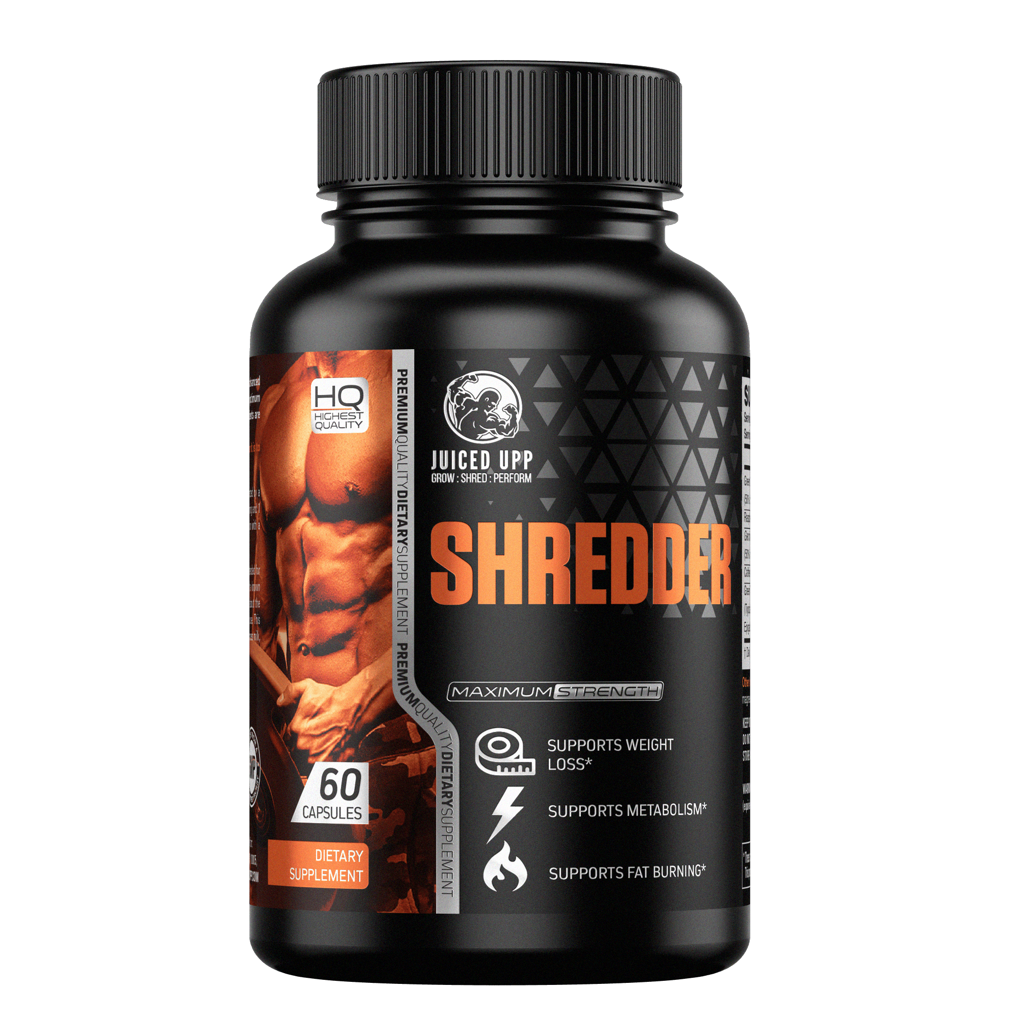 SHREDDER - Juiced Upp - 100% Natural Fitness and Wellbeing Supplements