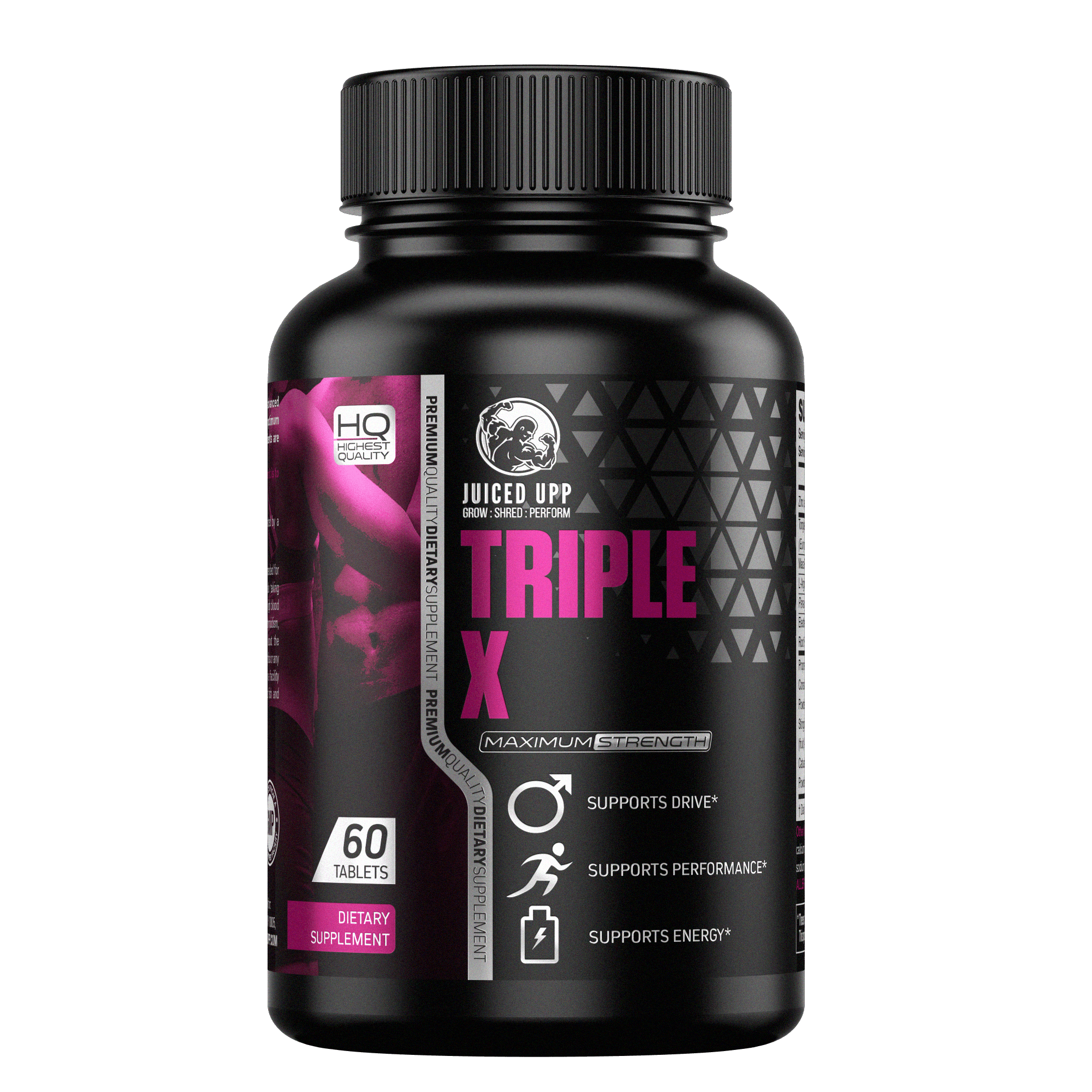 TRIPLE X - Juiced Upp - 100% Natural Fitness and Wellbeing Supplements