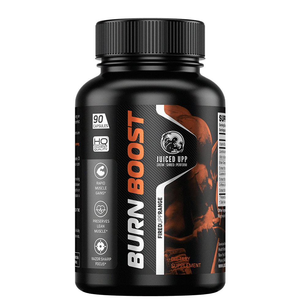 BURN BOOST - Juiced Upp - 100% Natural Fitness and Wellbeing Supplements